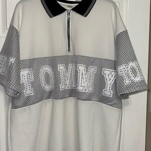 VTGTommy Hilfiger Monochrome Mesh Polo